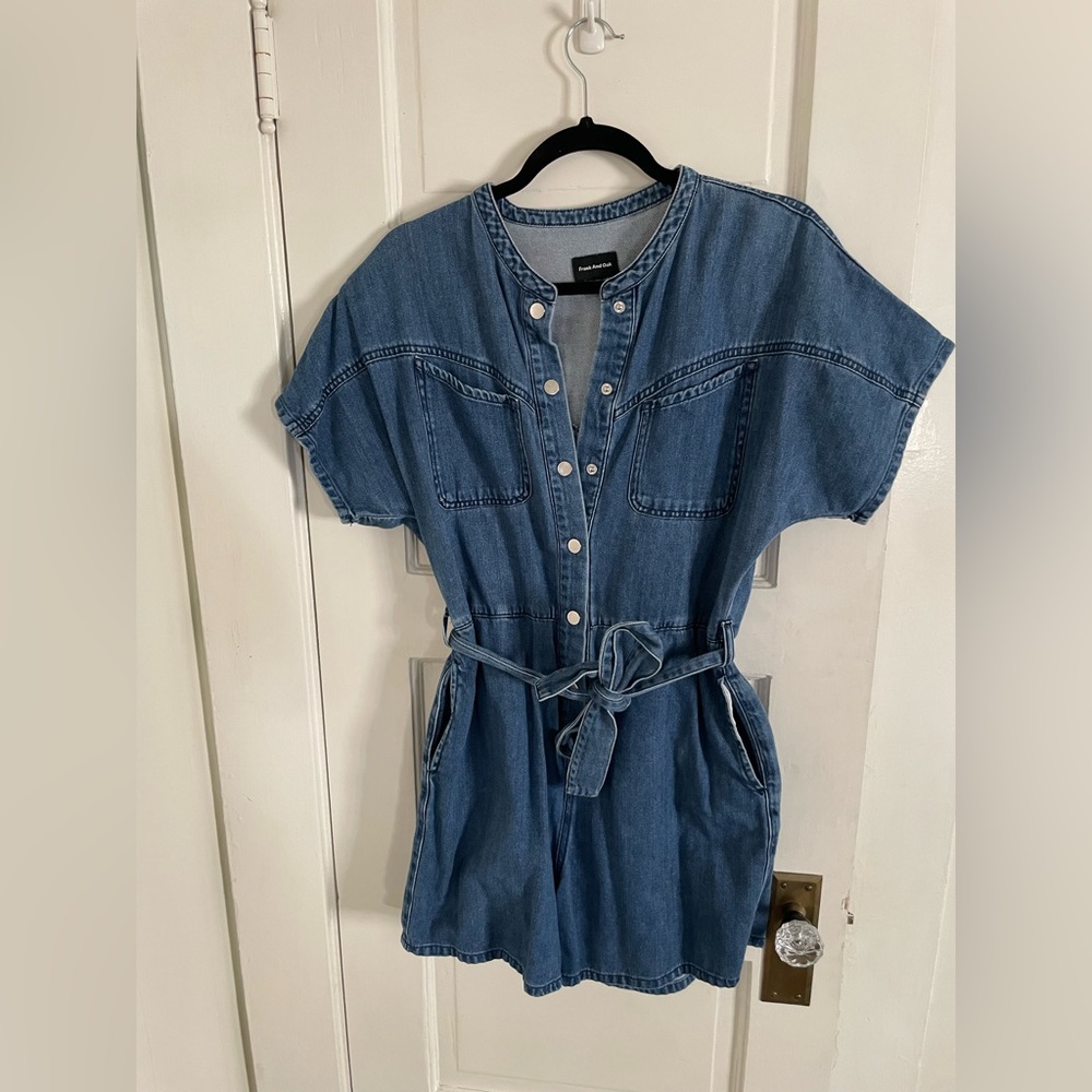 Frank & Oak Jean Jumper